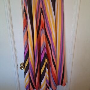 Colorful A-Line Women's Skirt